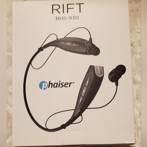 New Phaiser Rift BHS-930 Bluetooth Headphones for Outdoors Blackout